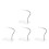 4Pièces Support Stable Transparent Pour Figurines Action Et Modèles 10