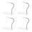 4Pièces Support Stable Transparent Pour Figurines Action Et Modèles 8