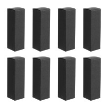 100Stk Lippenpflege Verpackungsbox Schwarz Aus Stabilem Papier