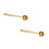 2Stk Gold Messlöffel , , , Präzise Messung Backen 8