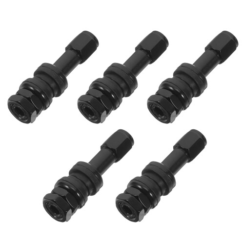 20Ud Válvulas Neumáticos Aluminio Negro Resistente Altas 2