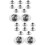 20Ud Para Broches Y Pins De Acero Inoxidable Plata Multiuso 9