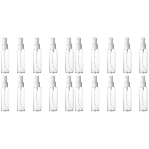 20Ud Spray Transparentes Para Perfume Recargables Y Ligeras 1