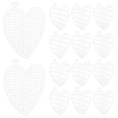 150Ud Corazón De Malla Para Crochet, Bordado Y Punto 1