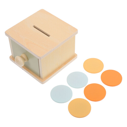 4Ud Juego De Desarrollo Temprano De Madera Para Niños Multicolor 1