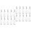 20Ud Spray Transparentes Para Perfume Recargables Y Ligeras 4
