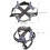 4Ud Insertos Casco Seguridad Reemplazables Con Knob Gris Claro 11