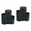 2Ud Porta Cuchillos Cocina Negro Material Fácil Almacenaje 4