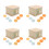 4Ud Juego De Desarrollo Temprano De Madera Para Niños Multicolor 6