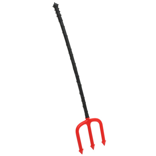 2Ud Tridente Demonio De Plástico Para Decoración Y Fiesta 1