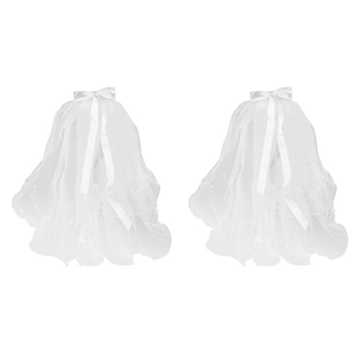2Ud Accesorio Pelo Niña De Doble Capa Decorativo 1
