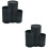 2Ud Porta Cuchillos Cocina Negro Material Fácil Almacenaje 6