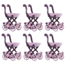 12Ud Mini Carrito De Juguete Sandía Adorno Para Muñecas Y Casas