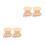 4Jgo Infantil De Madera Beige Con 9
