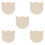 5Pièces Chat En Bois Khaki Pour Structure D’escalade DIY 5