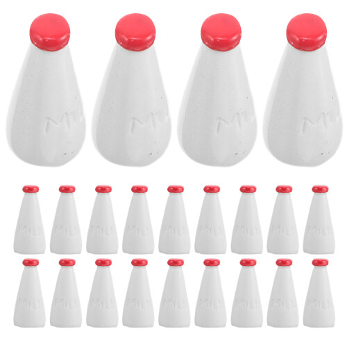 200Ud Accesorios Mini Casa De Muñecas Rojas Decoración
