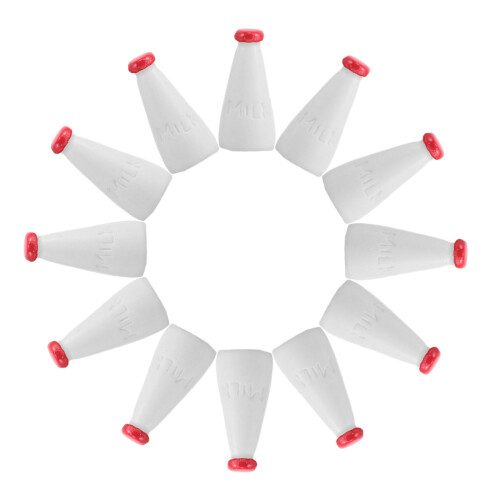 200Ud Accesorios Mini Casa De Muñecas Rojas Decoración 1