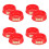 8Pièces Socle Porte-Extincteur Rouge Maison 10