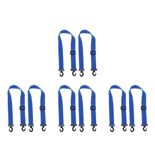 8Pièces Ceintures Ski En Nylon Pour Transport Snowboard 2