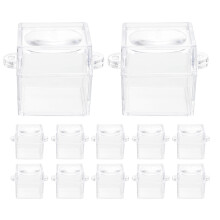 36Pièces Boîtes D'observation Insectes Transparentes Matériel ABS