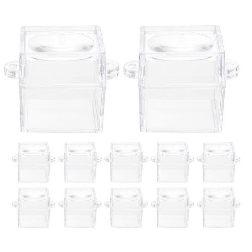 36Pièces Boîtes D'observation Insectes Transparentes Matériel ABS