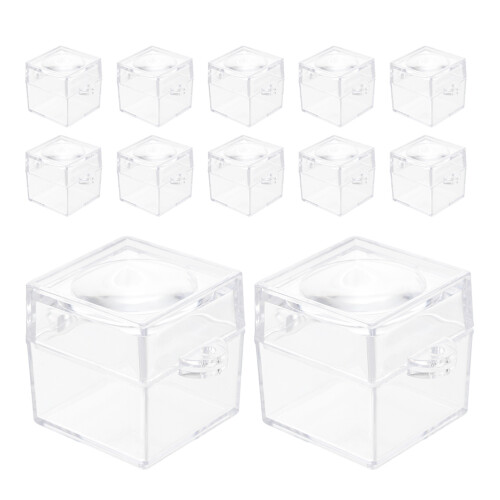 36Pièces Boîtes D'observation Insectes Transparentes Matériel ABS 2
