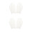 2Paires Scéniques Blancs En Pour Danse Et 6