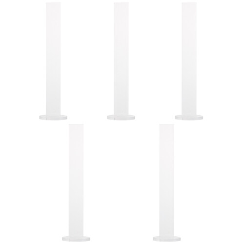 5Pièces Porte-Rouleaux Transparent Rangement Maison 2