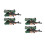 4Pièces Figurines Soldats Action Plastique Vert Jouets Interactifs 2