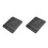 2Pièces Couverture Piano Clavier Polyester Noir Résistante Et Lavable 6