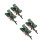 4Pièces Figurines Soldats Action Plastique Vert Jouets Interactifs 7