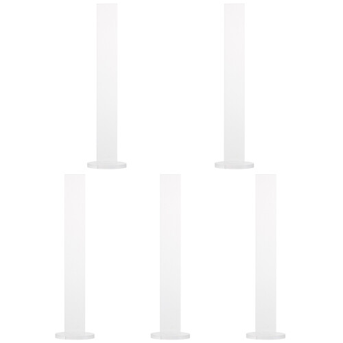 5Pièces Porte-Rouleaux Transparent Rangement Maison 1