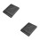 2Pièces Couverture Piano Clavier Polyester Noir Résistante Et Lavable 8