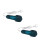 2Pièces Mini Steamer Vert ABS Portable Pour Vêtements Maison 9