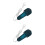 2Pièces Mini Steamer Vert ABS Portable Pour Vêtements Maison 7