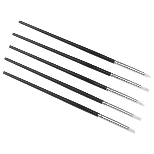 60Pièces Ongles Silicone Pour Nail Art Et 1