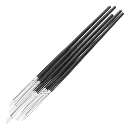60Pièces Ongles Silicone Pour Nail Art Et 2