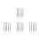 60Pièces Ongles Silicone Pour Nail Art Et 5