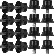 15Pièces Pointes De Remplacement Football En Nylon Noir Antidérapant