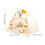 2Pièces Cabane De Jeu Enfants Portable Pliable 4