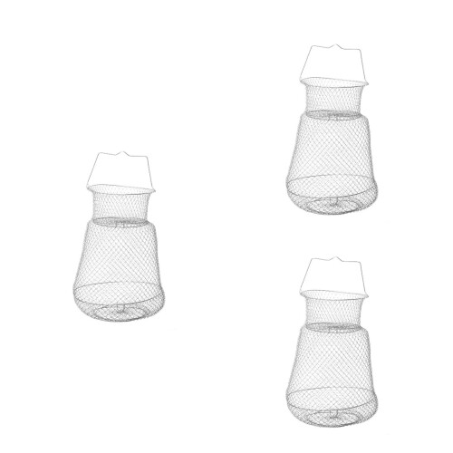3Pièces Accessoires De Filet Pliable Argenté Résistant 2
