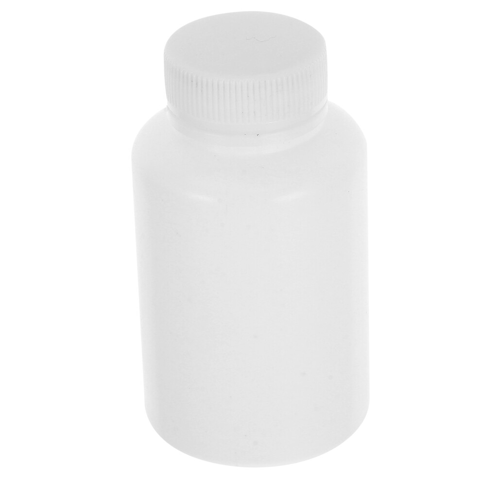 Iplusmile White 60Pcs Unbreakable Plastic Pill Bottles With Screw Caps For Pills