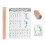 2Pièces Guide Visuel Clarinette Accords Pour Débutant Usage Domestique 8