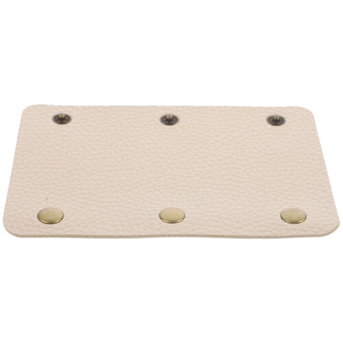 2Pièces Couvre- Beige Cuir PU Pour Sac À Main, Et Style 1