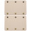 2Pièces Couvre- Beige Cuir PU Pour Sac À Main, Et Style 7