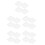 20Pcs Clear Switch Cover Guards for Power and Emergency Button Safety 8