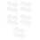 20Pcs Clear Switch Cover Guards for Power and Emergency Button Safety 7