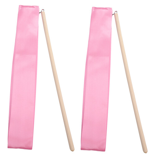 6Pièces De Danse En Bambou Rose Pour Enfants 1