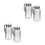 4Pcs Plastic Juice Jugs with Lids for Home Beverage Storage 9