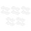 20Pcs Clear Switch Cover Guards for Power and Emergency Button Safety 9